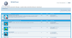 Desktop Screenshot of forum.volkswagen-golf.pl